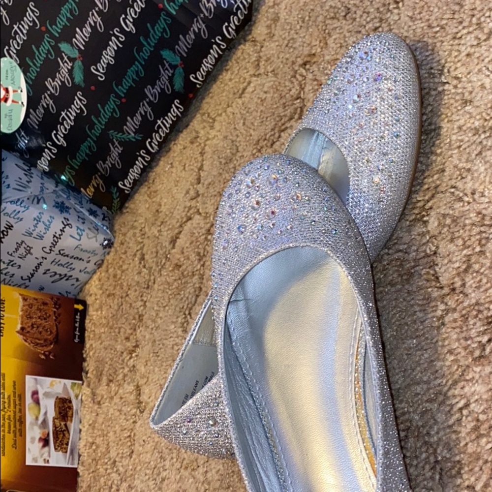 Sparkly Formal Flats - Picture 3 of 3